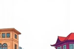 第七块拼图推理漫画封面，桌面上散落的拼图碎片